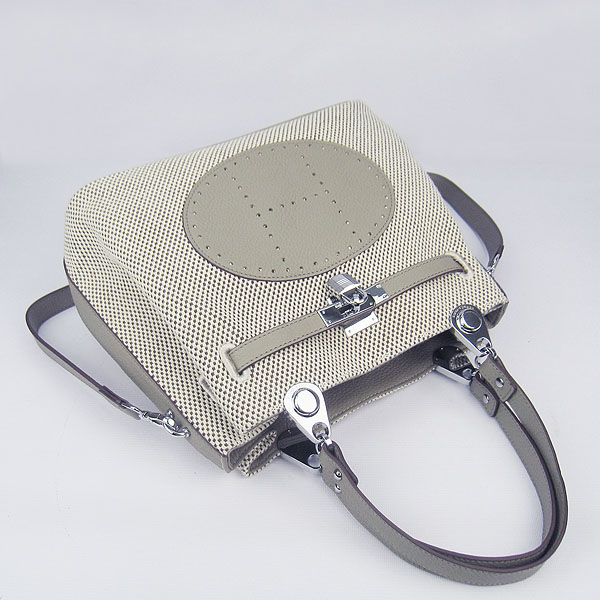 Fake Hermes New Arrival Double-duty handbag Grey 60668 - Click Image to Close